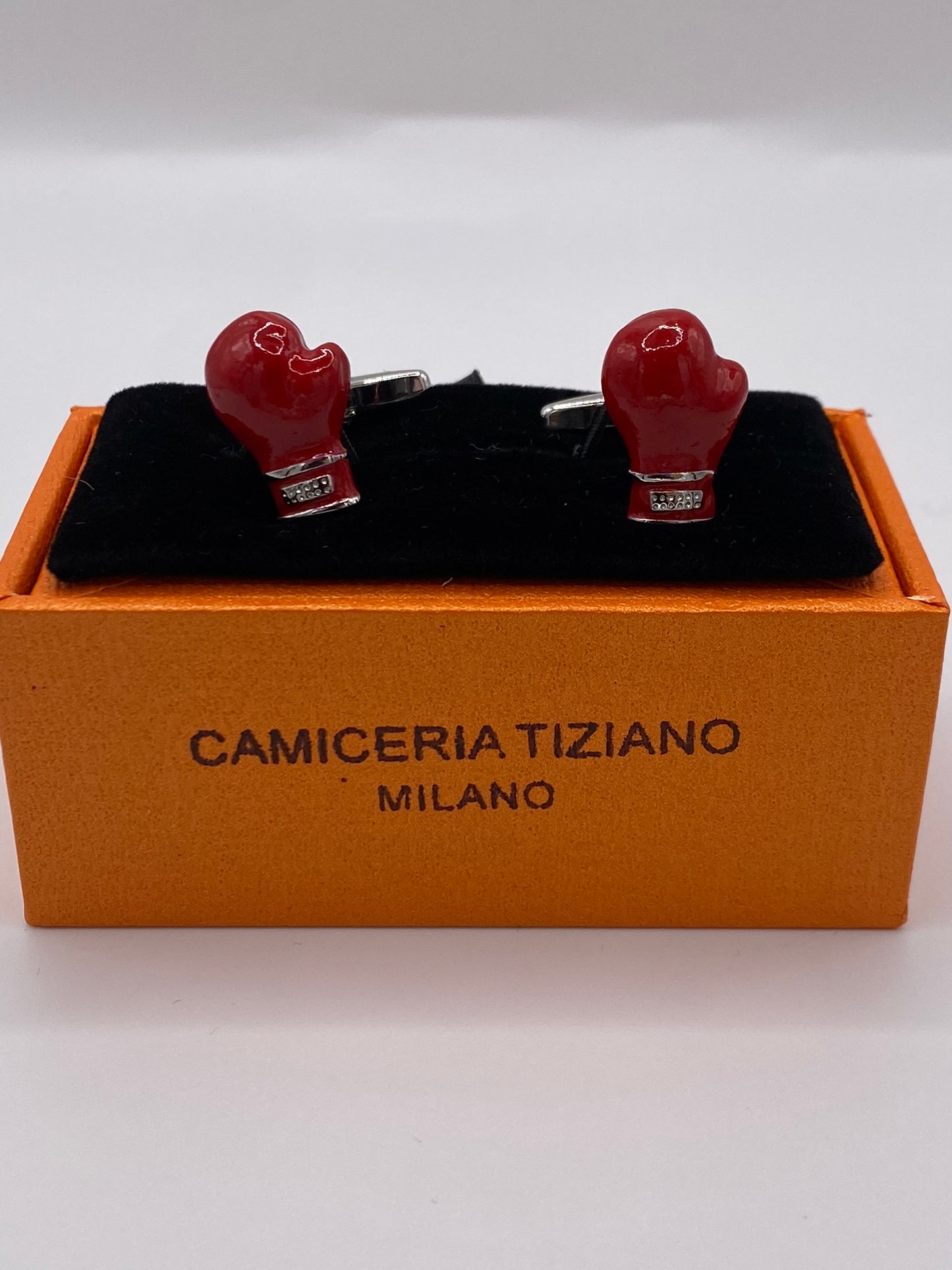 Gemello da polso. GUANTONI BOX ROSSI 250