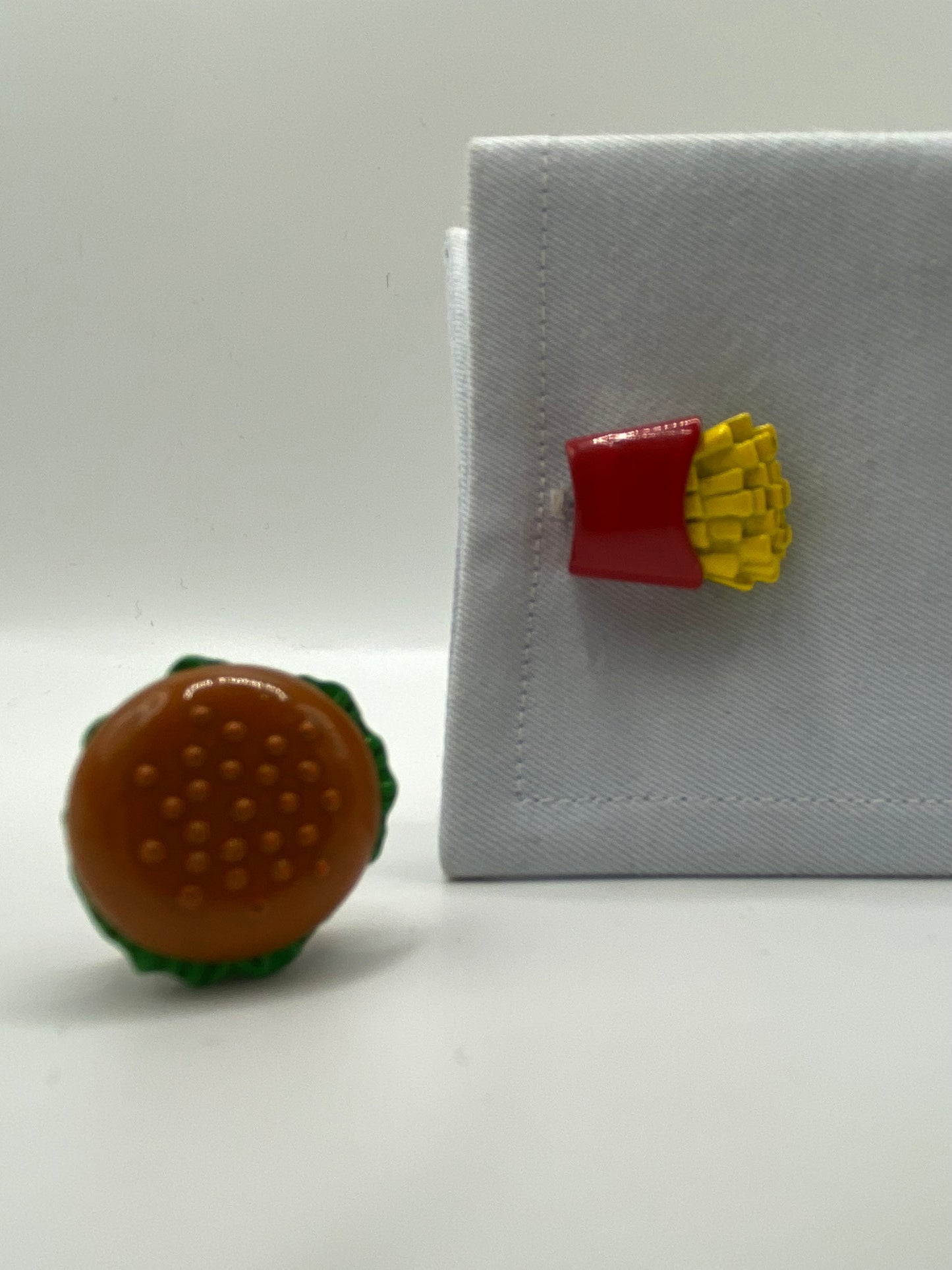 Gemello da polso. HAMBURGER E PATATINE 251