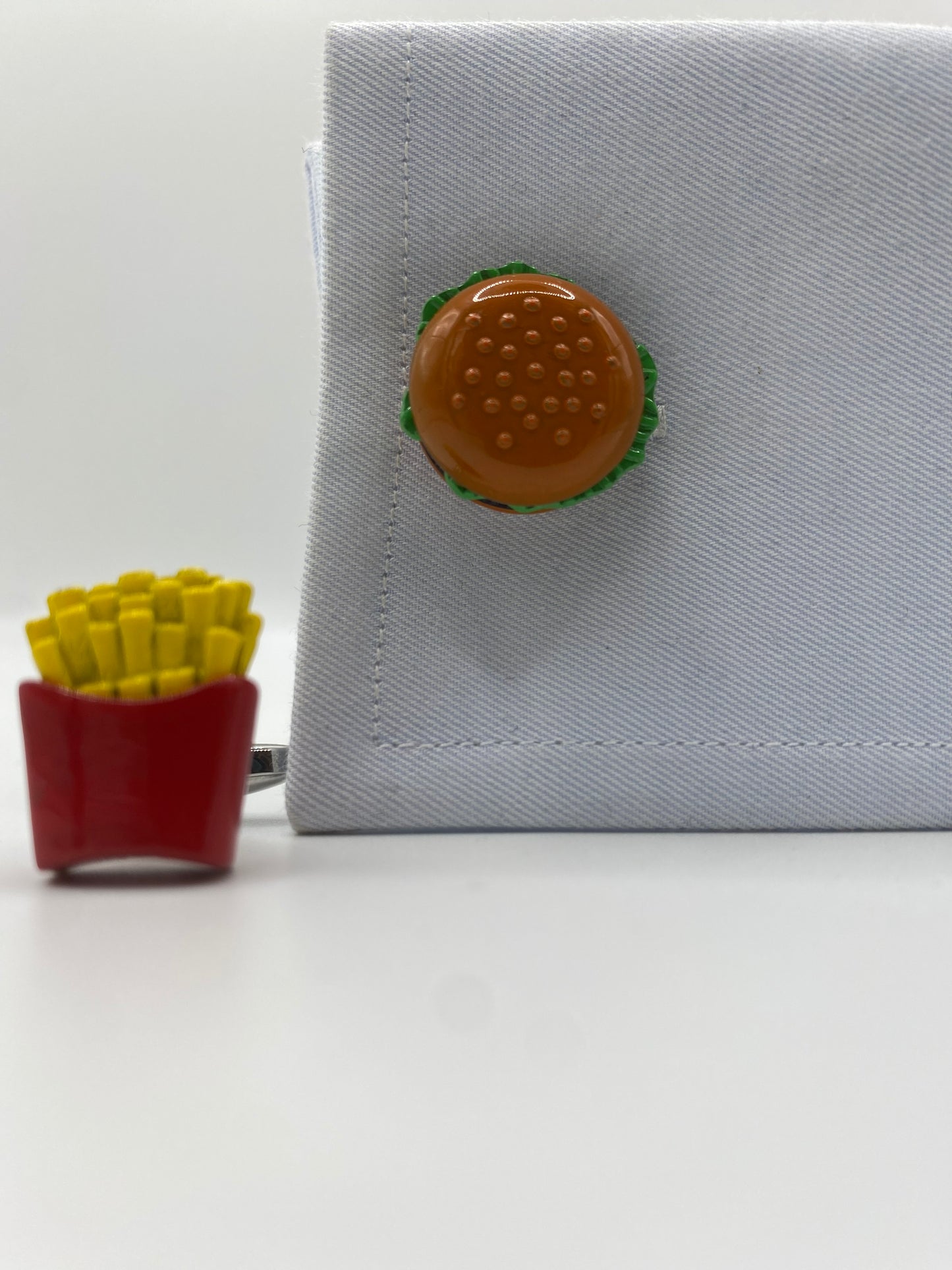 Gemello da polso. HAMBURGER E PATATINE 251