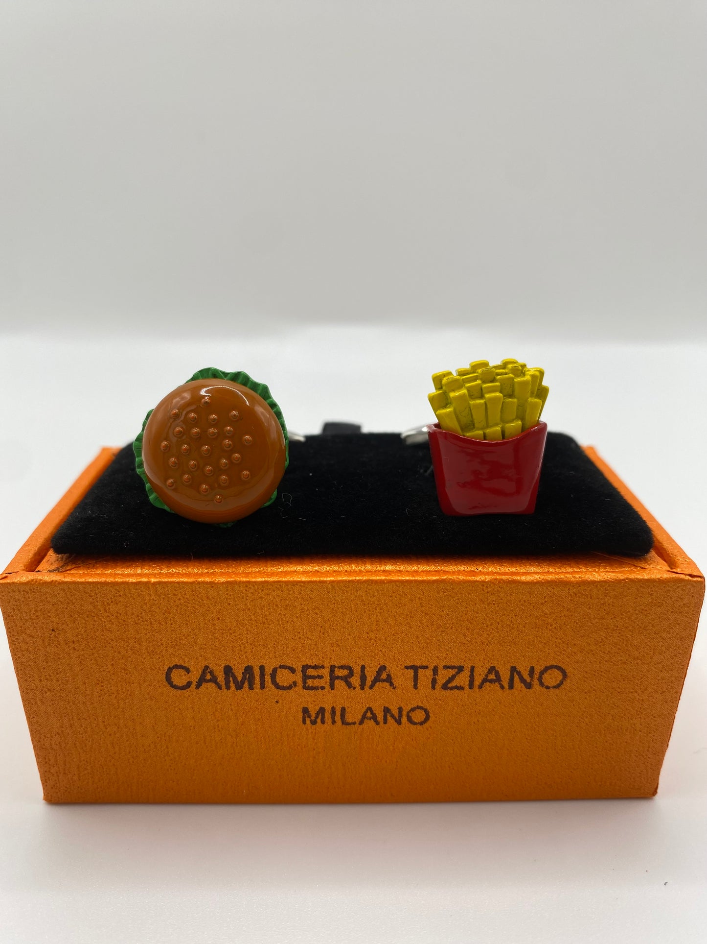 Gemello da polso. HAMBURGER E PATATINE 251