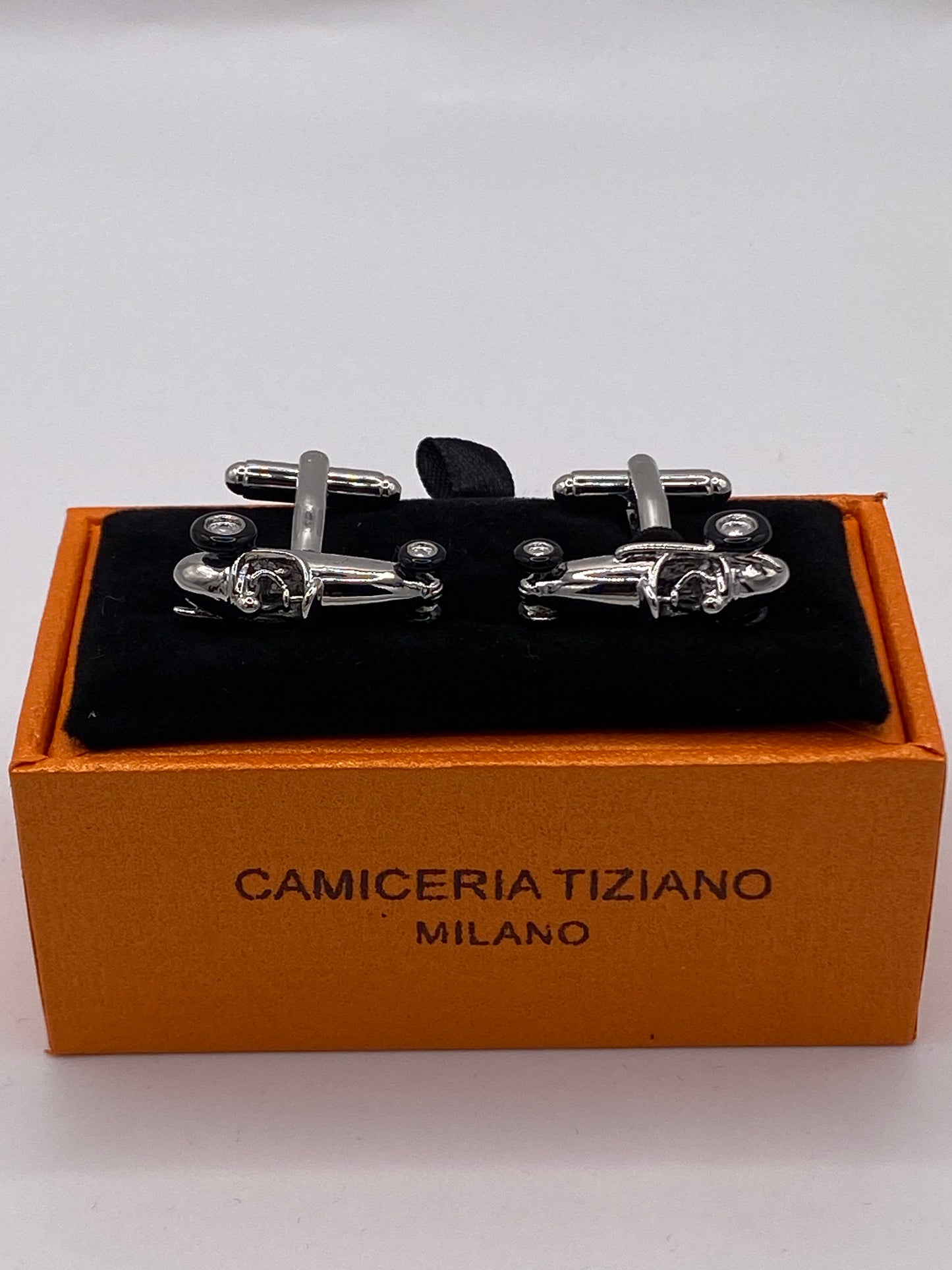 Gemello da polso AUTOMOBILE D’EPOCA CROMO 009