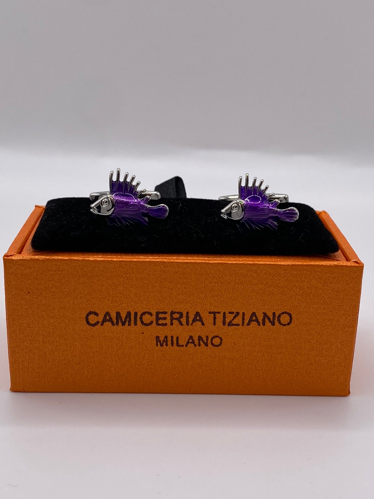 Gemelli da polso PESCE VIOLA 305