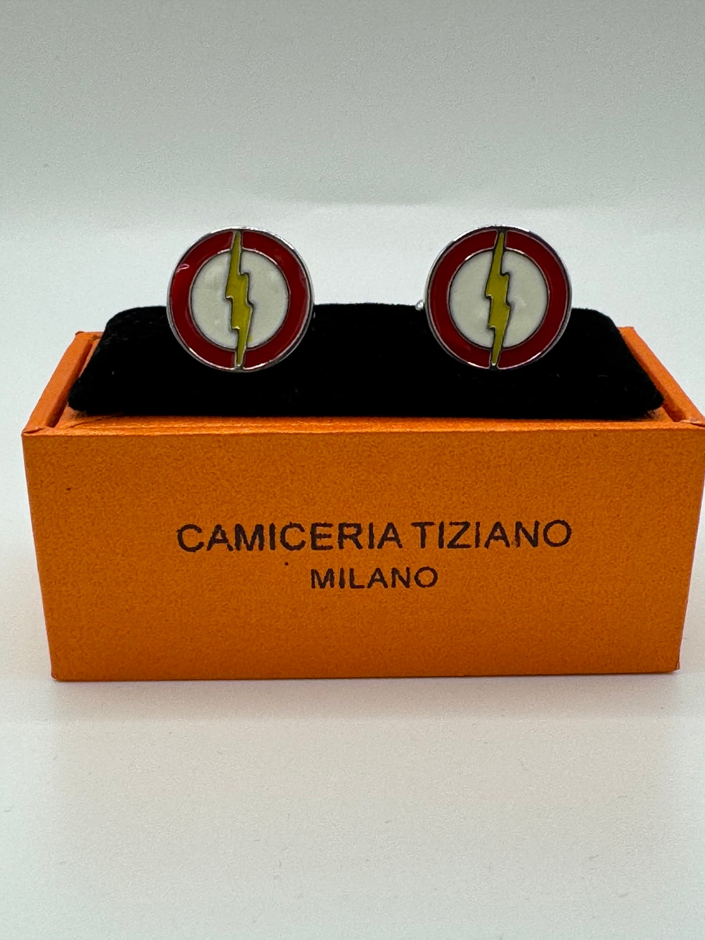 Gemelli da polso  simbolo flash 333