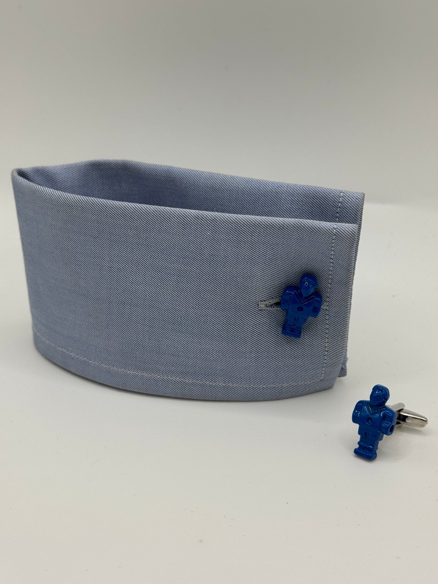 Gemelli da polso Omino blu calcio Balilla 334