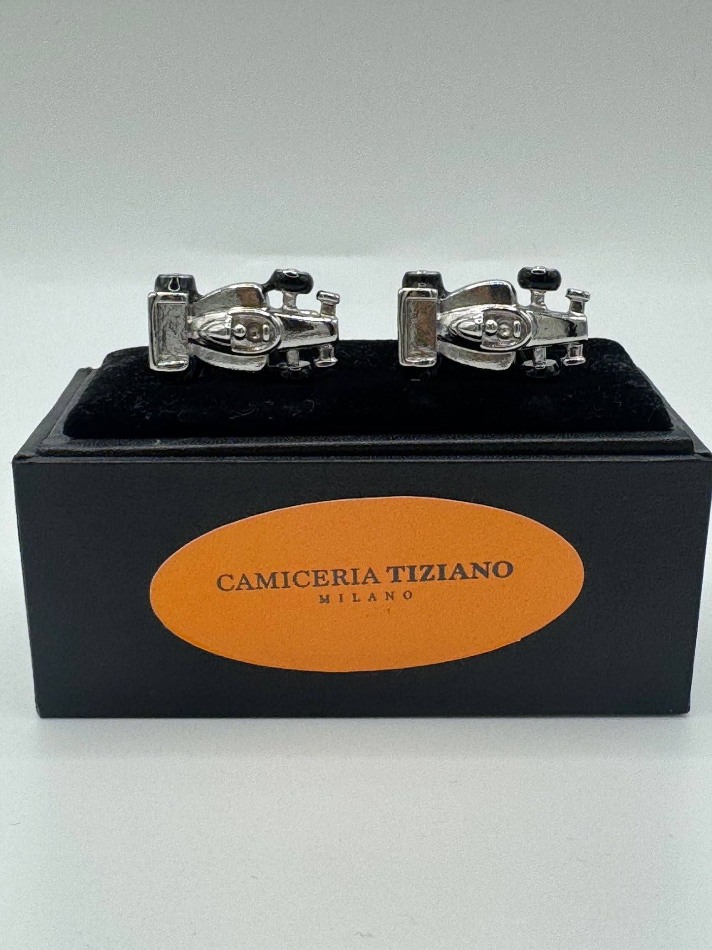 Gemelli da polso Ferrari formula uno cromata 339