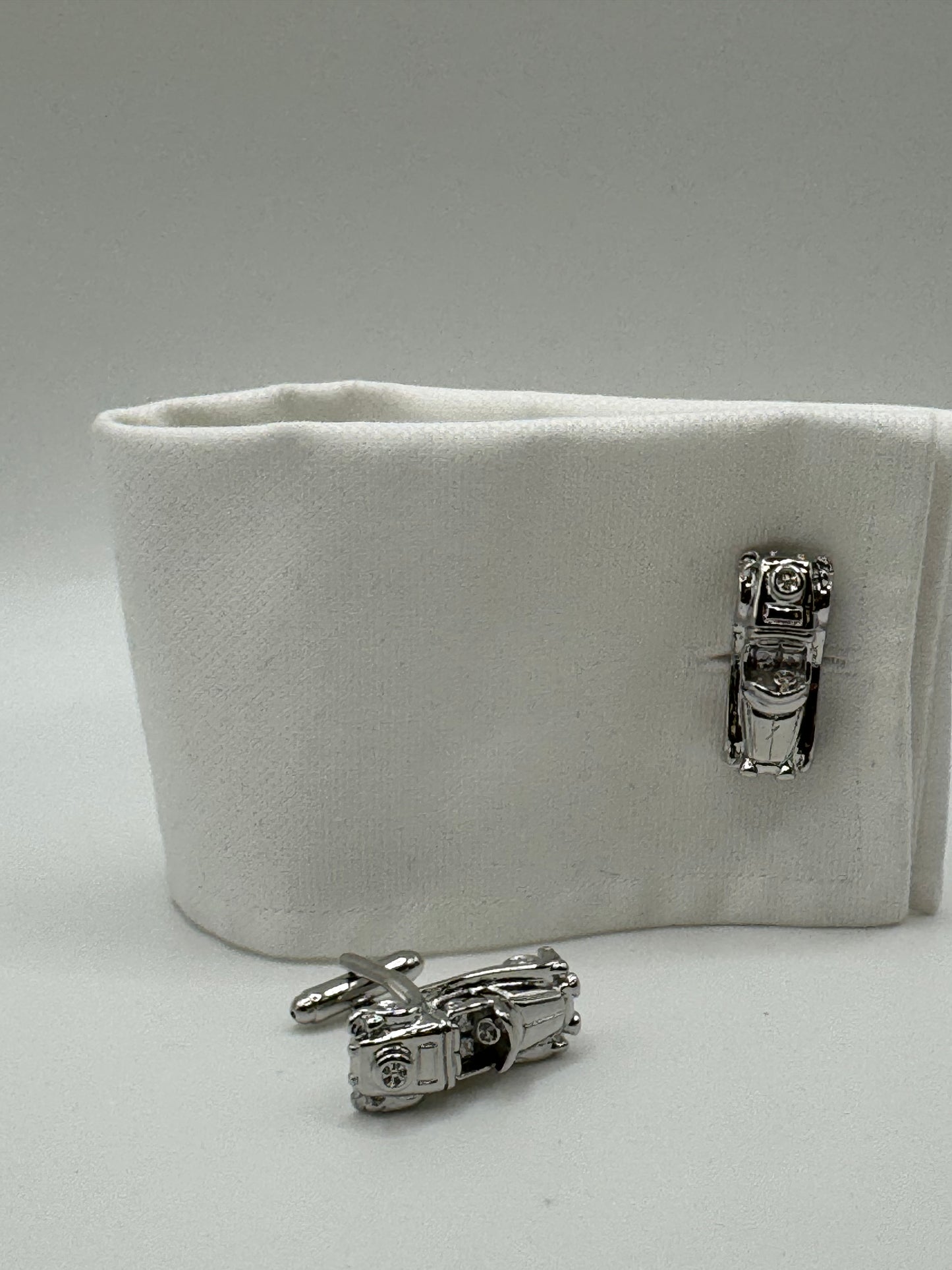 Gemelli da polso autovettura cromata 341