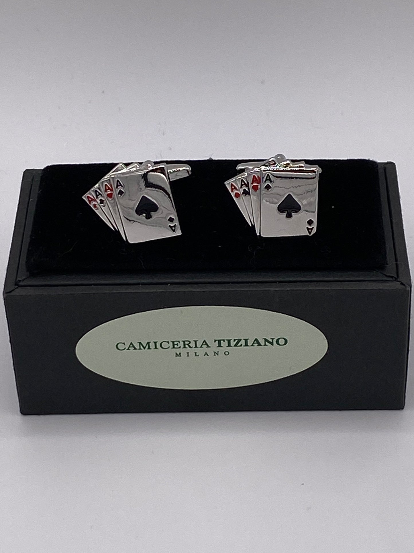 Gemello da polso. CARTE DA GIOCO ASSI 240
