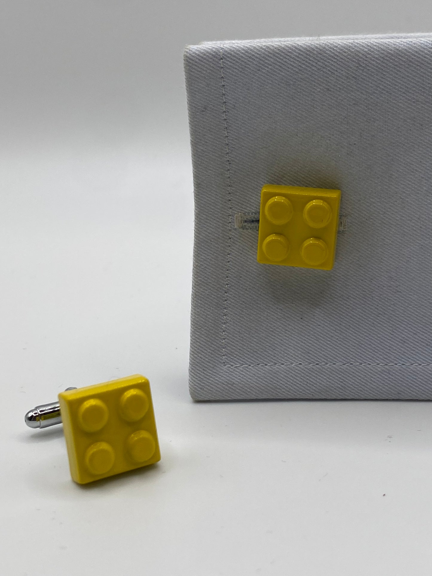 Gemello da polso MATTONCINO LEGO GIALLO 278