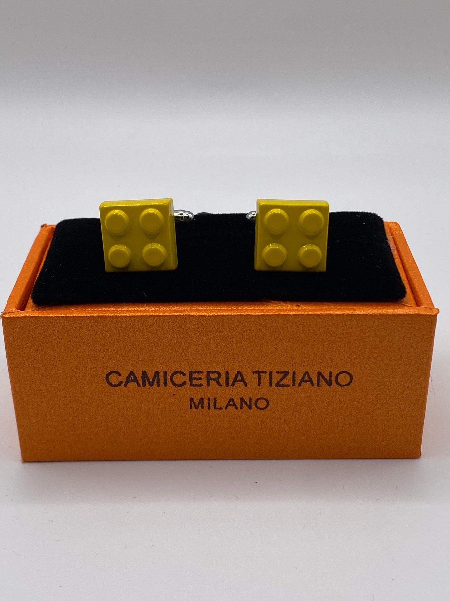 Gemello da polso MATTONCINO LEGO GIALLO 278