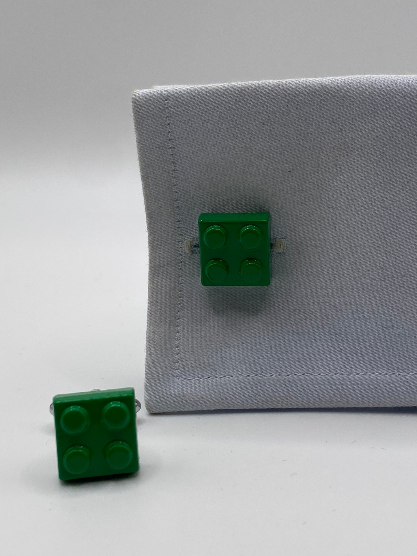 Gemello da polso MATTONCINO LEGO VERDE 281