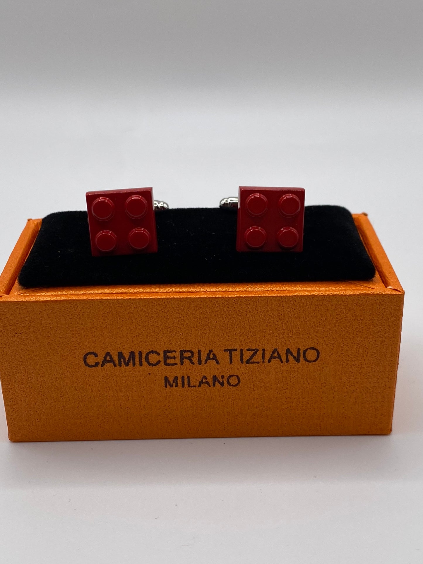 Gemello da polso MATTONCINO LEGO ROSSO 279