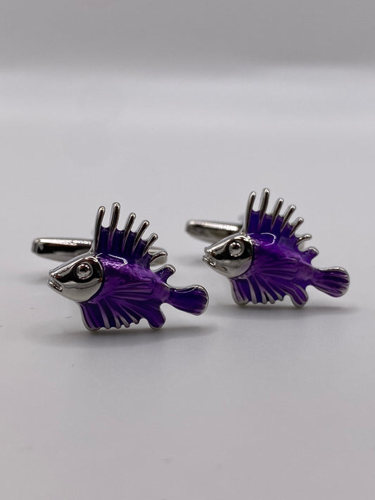 Gemelli da polso PESCE VIOLA   305