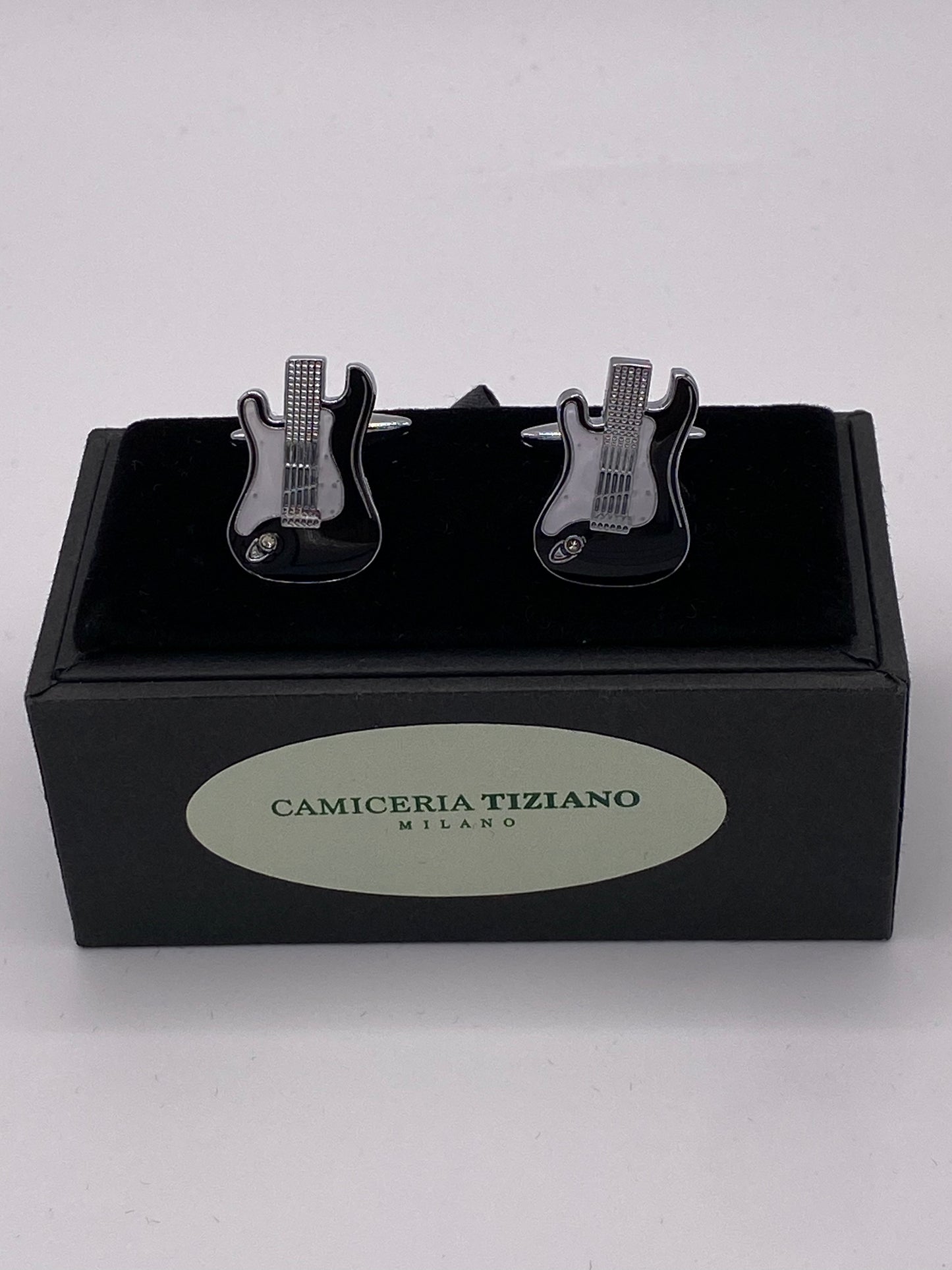 Gemello da polso  CHITARRA ELETTRICA a metà  021